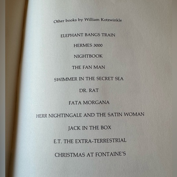 VINTAGE 1983 Great World Circus by William Kotzwinkle Hardcover Book - Picture 9 of 14